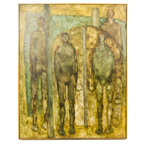 Mid Century Abstract Expressionist Painting