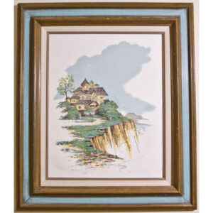 ‘Cliff Side’ House Lithograph 60/300