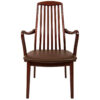 Danish Modern Rosewood Slatback Dining Chairs