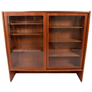Danish Modern Teak Bookcase / Display Cabinet