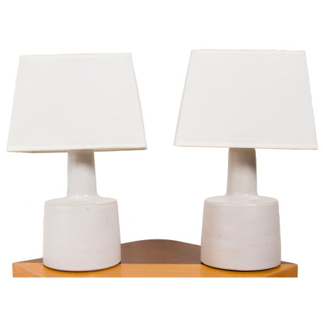 Pair of Mini-Martz Ceramic Lamps
