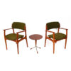 Danish Modern Teak Dining Chairs by Erik Buch