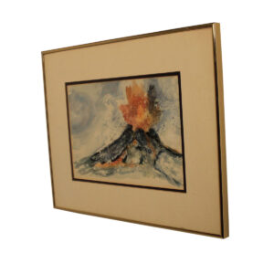 “Erupting Volcano” Artwork