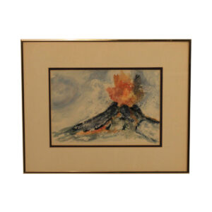 “Erupting Volcano” Artwork