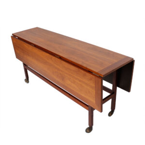 Multifunctional and Unique Expanding Console – Dining – Sofa Table on Wheels