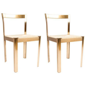 Pair of Italian Modern Decorator Accent Chairs