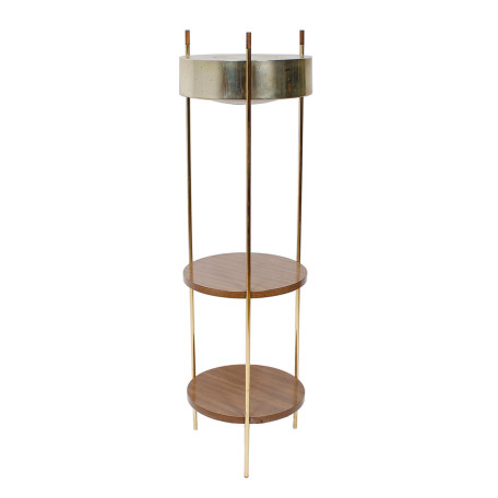 Laurel Double Shelf ‘Cigar’ Floor Lamp