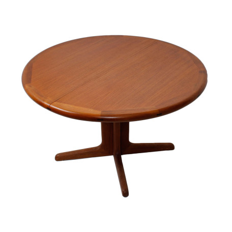 3573-RoundTeakTable