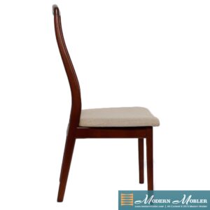 Pair of Danish Modern Slatback Dining Chairs
