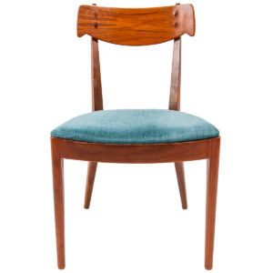 Set of 4 MCM Drexel Walnut Dining Chairs