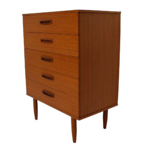 Danish Teak Slim Chest / Dresser