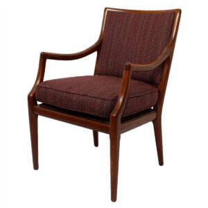 MCM Walnut Accent Arm Chair