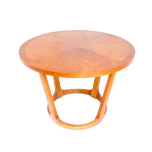 Round Mid Century Modern Coffee / Side Table