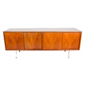 By Thonet, NY — Florence Knoll Style Low & Sexy Media Cabinet / Office Credenza / Sideboard