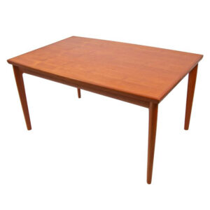 Kofod Larsen Mid-Sized Danish Teak Expanding Dining Table