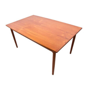 Randers Danish Modern Teak Expanding Dining Table