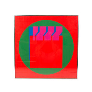 Reisinger Pop Art Poster C1970 Signed