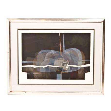 2737-SignedSerigraphAbstract-Plane-Artwork