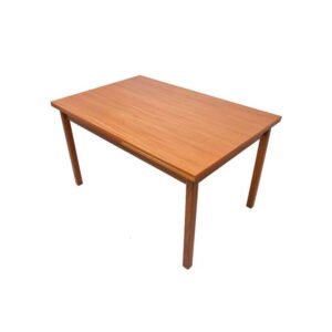 Compact Expanding Teak Dining Table