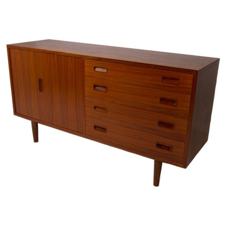 2792-CompactDanishWalnutBifoldSideboard-