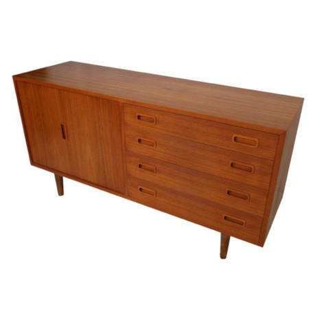 2848-CompactDanishModernTeakSideboard