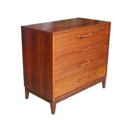 2870-Henredon4DrawerWalnutDresser