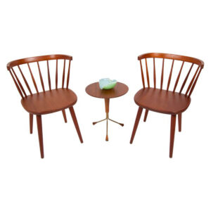 Pair of Swedish Spindel Back Chairs