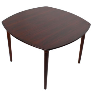 Danish Modern Rosewood ‘Rounded Octagon’ Expanding Dining Table
