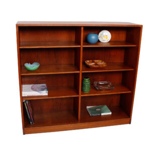 Danish Modern Teak ‘Mid-Size’ Bookcase