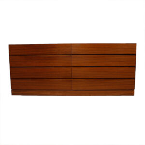8 Drawer Danish Modern Teak Dresser