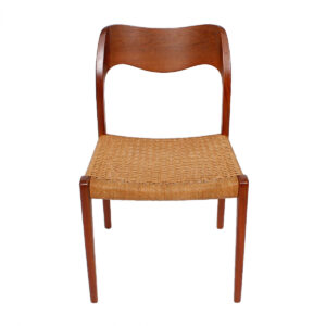 Set of 6 Danish Modern Teak Niels Moller #71 Dining Chairs