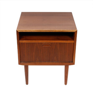 Walnut Danish Modern Accent Table – Night Stand by Falster