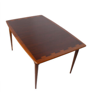 Lane Acclaim Mid Century Walnut Dining Table with 3 Leaves