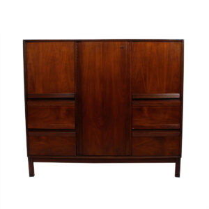 MCM Walnut Gents Chest – Dresser by American of Martinsville