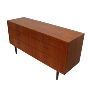 Falster Danish Modern Teak Compact Dresser – Sideboard