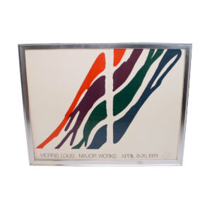 Morris Louis Exhibition Poster c. 1979