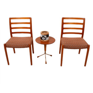 Set of 4 Danish Teak Niels Moller (#85) Dining Chairs