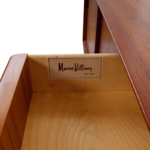 Maurice Villency 2-Piece Danish Teak Sideboard w/ Display Top by Falster