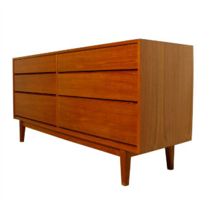 Compact Danish Teak Dresser / Credenza