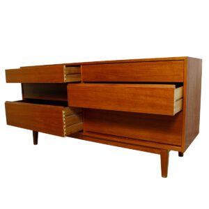 Compact Danish Teak Dresser / Credenza