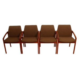 Kai Kristiansen Set of 4 Teak Dining Chairs
