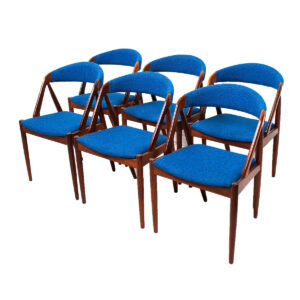 Set of 6 Kai Kristiansen Dining Chairs