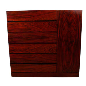 Danish Modern Rosewood Storage ‘Gents’ Chest / Dresser