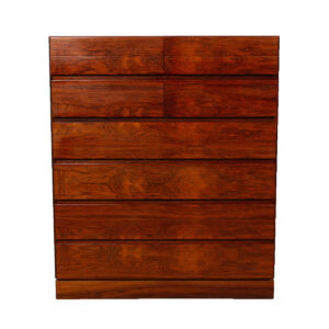 Vinde Danish Rosewood Tall Dresser/Organizer