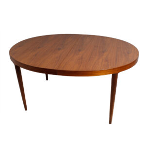 Skovmand & Andersen for Moreddi Danish Walnut Dining Table w/ 4 Leaves