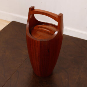 Danish Modern Teak Ice Bucket by Dansk