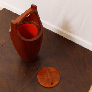 Danish Modern Teak Ice Bucket by Dansk