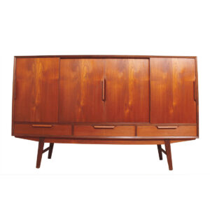 Danish Modern Teak Highboard / Bar Cabinet