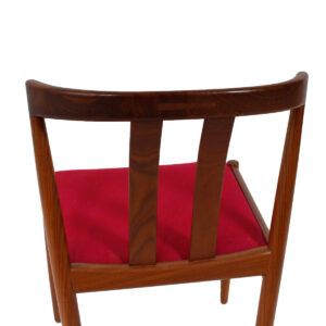 Set of 4 Danish Modern Walnut Dining Chairs