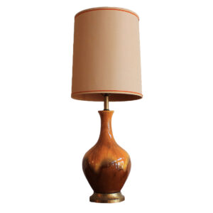 Mid Century Modern ‘Drip Paint’ Table Lamp